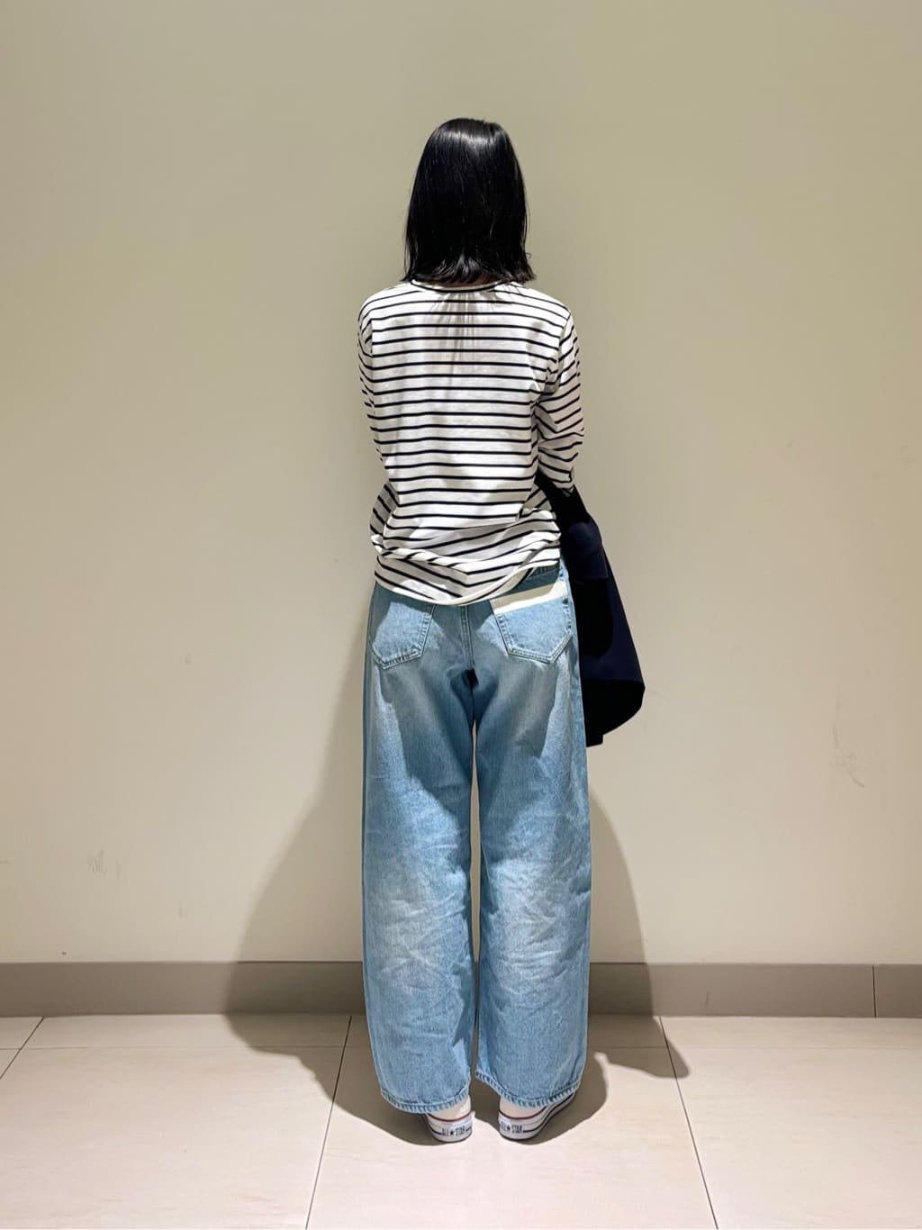 mayuさんの「Dessin｜【ユニセックス/洗える】ワイドシルエット12OZデニム」を使ったコーディネート