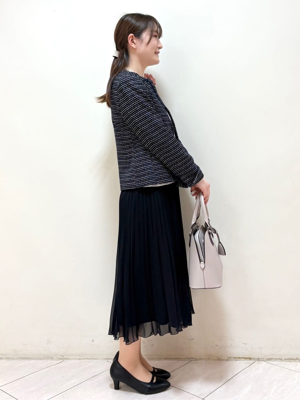 mikiさんの「Reflect｜【SS-4Lサイズ】ピンタック&times;スカラレースブラウス」を使ったコーディネート