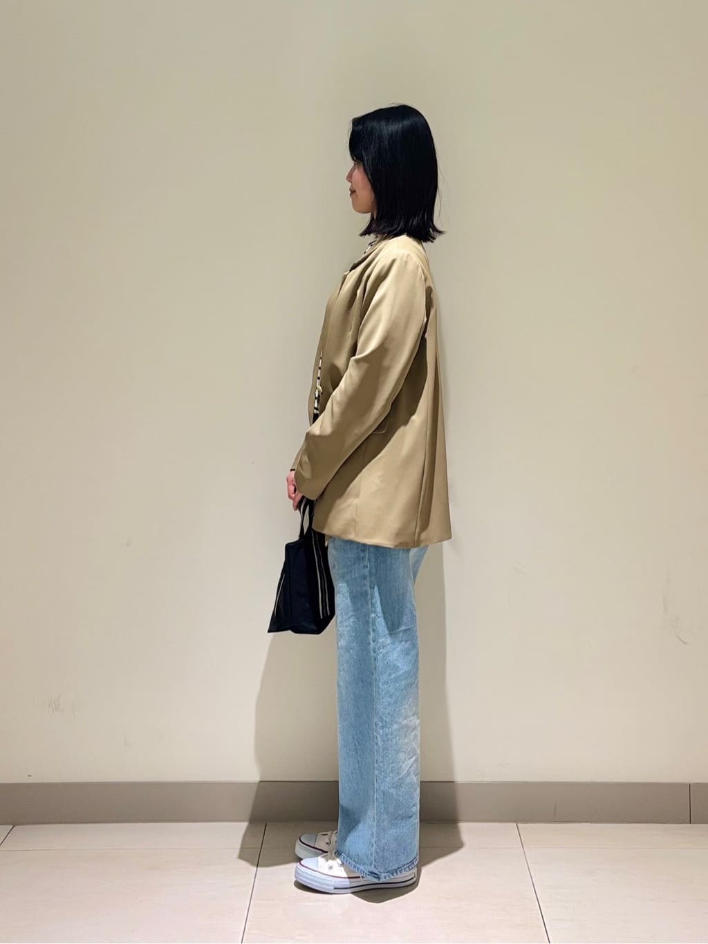 mayuさんの「Dessin｜【洗える】シャツテールロングTシャツ」を使ったコーディネート