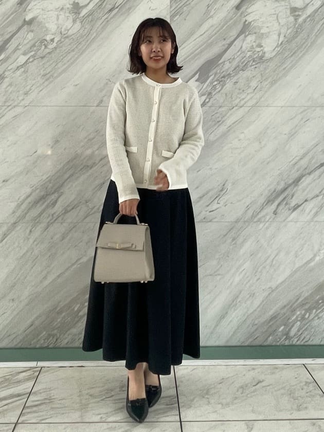 abeさんの「Couture brooch｜ダブルリボンパンプス」を使ったコーディネート