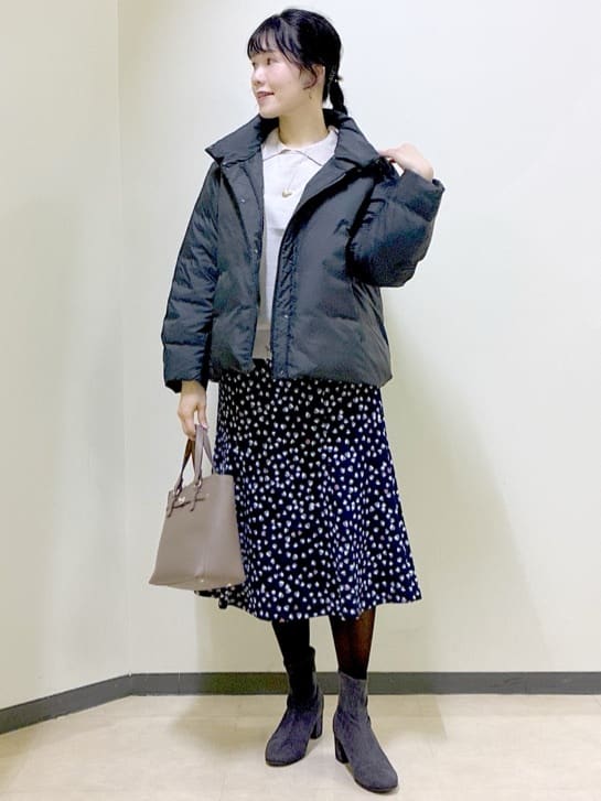  beni_gingerさんの「Reflect｜【すっきりシルエット】ショート丈ダウンコート」を使ったコーディネート