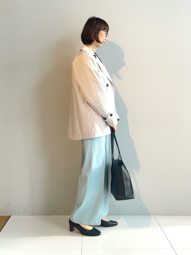 murayamaさんの「INDIVI｜【華やか／大人シアー／セレモニー】カットフリンジブラウス」を使ったコーディネート