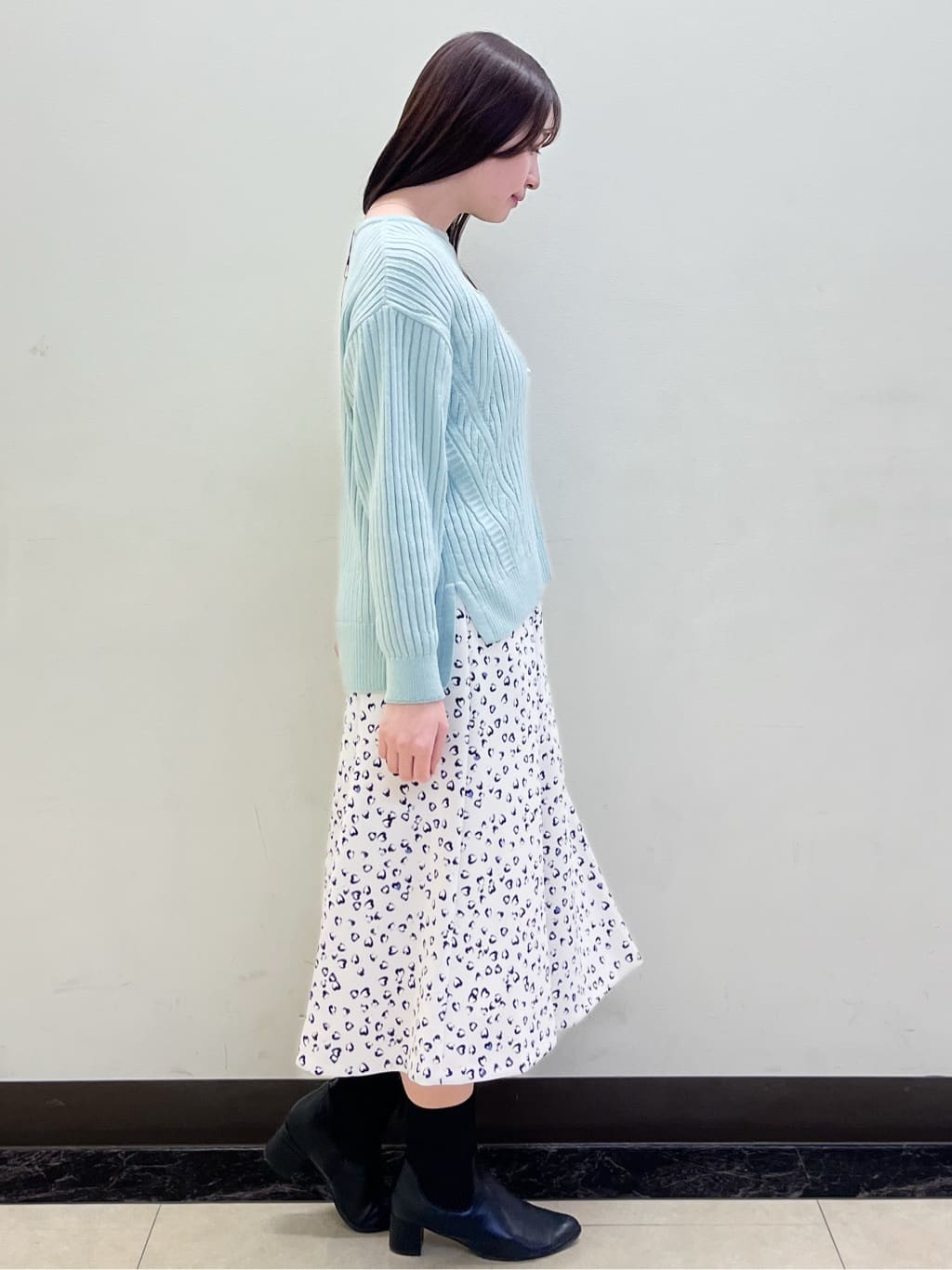 mikikoさんの「Reflect｜【ゆったり着られる◎】ワイドリブニットプルオーバー」を使ったコーディネート