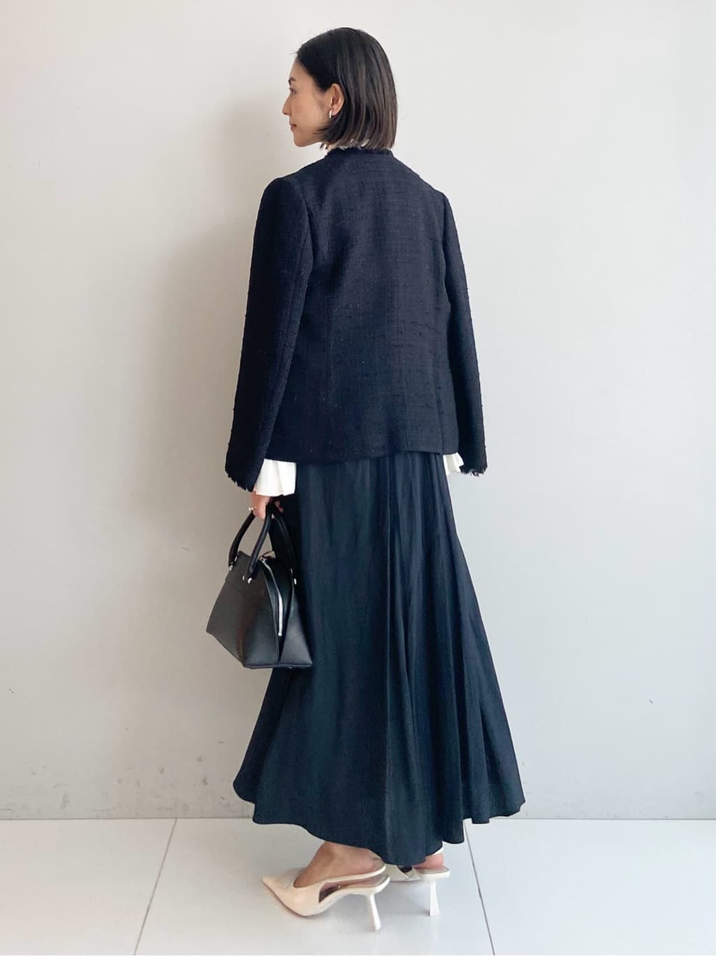 AYAさんの「UNTITLED｜【仕事着/スーツ】ファンシーツイード ジャケット」を使ったコーディネート