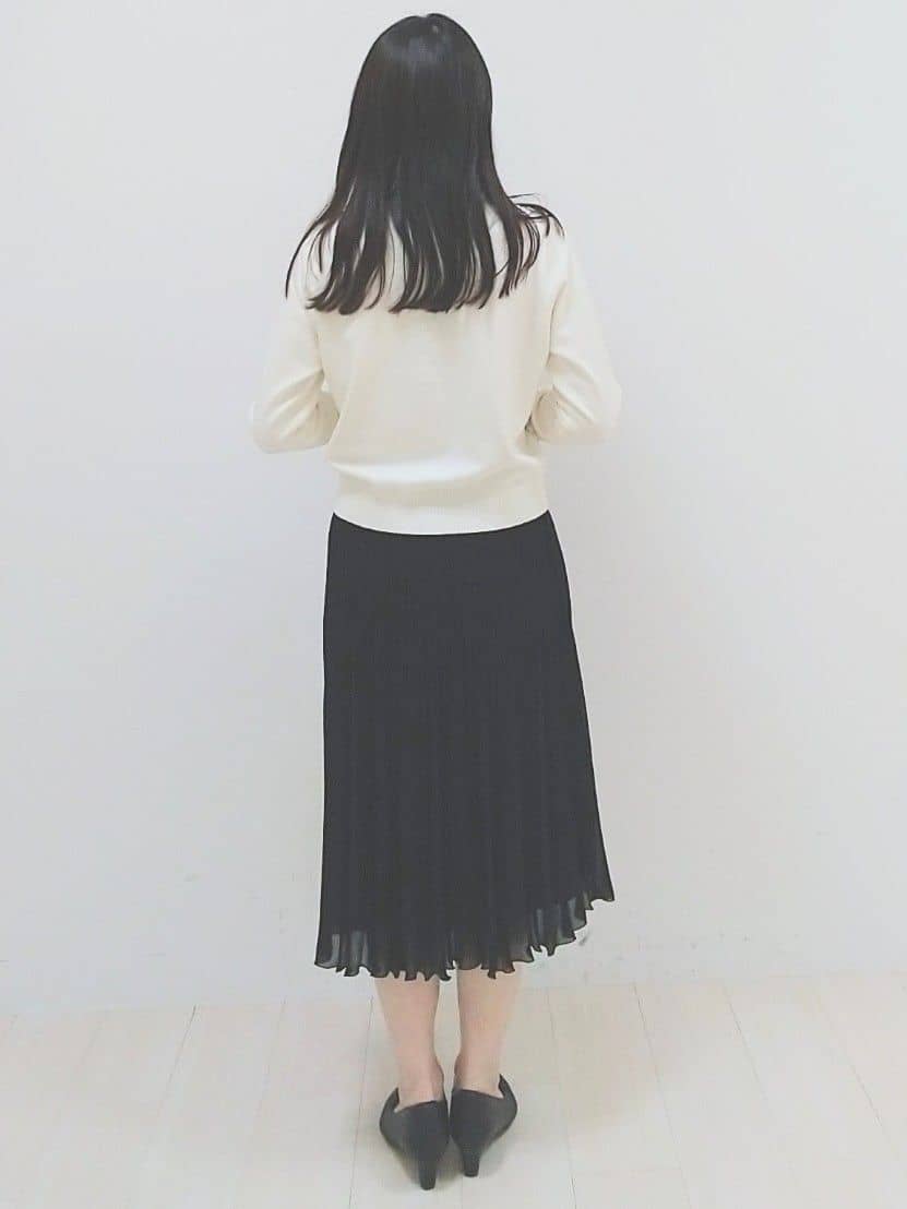 SANAさんの「Reflect｜【着映え◎】ツイード風ニットカーディガン」を使ったコーディネート