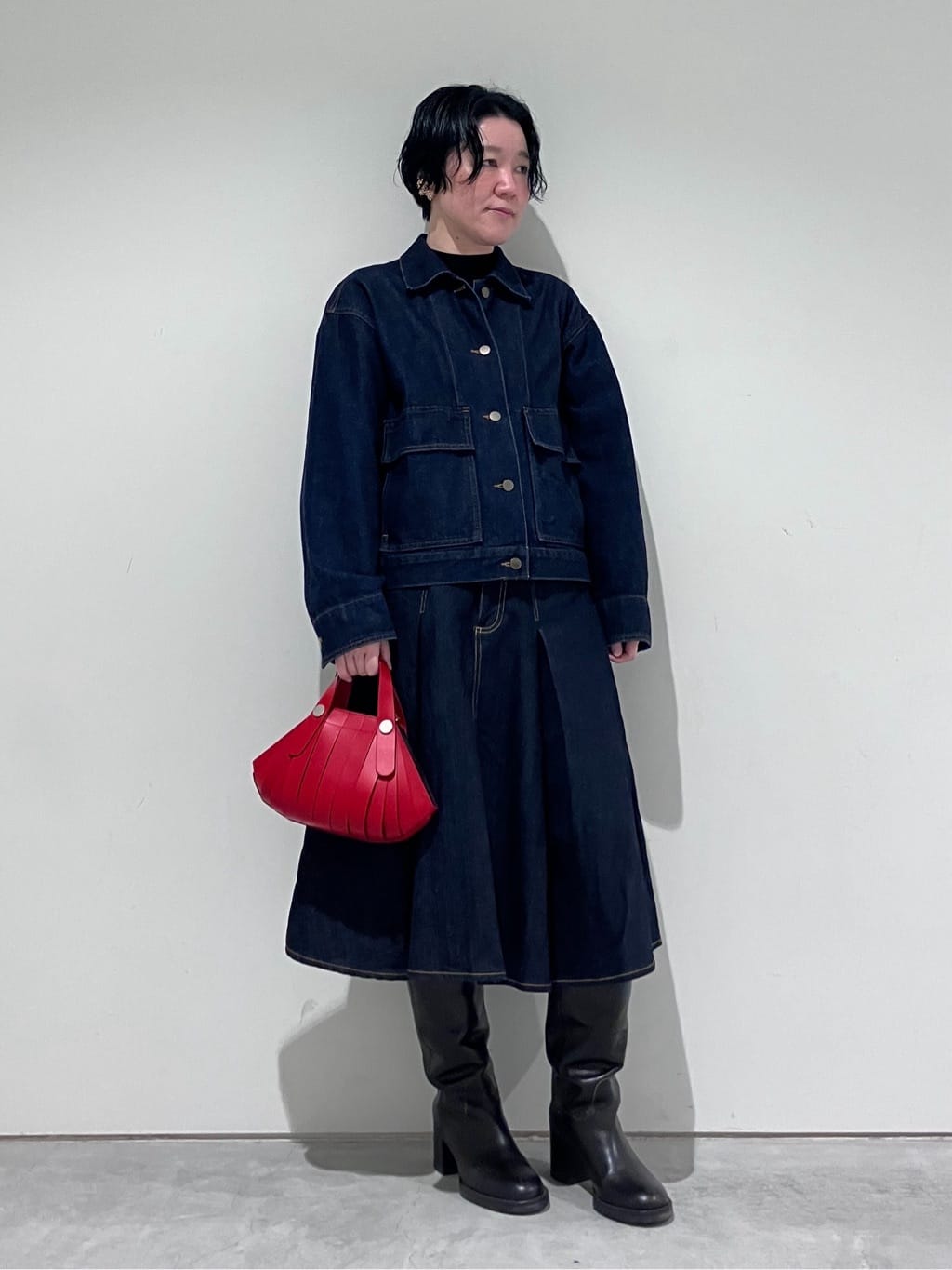 Cさんの「HIROKO HAYASHI｜OSSO VIVO（オッソ ヴィーヴォ）2WAYハンドバッグ」を使ったコーディネート