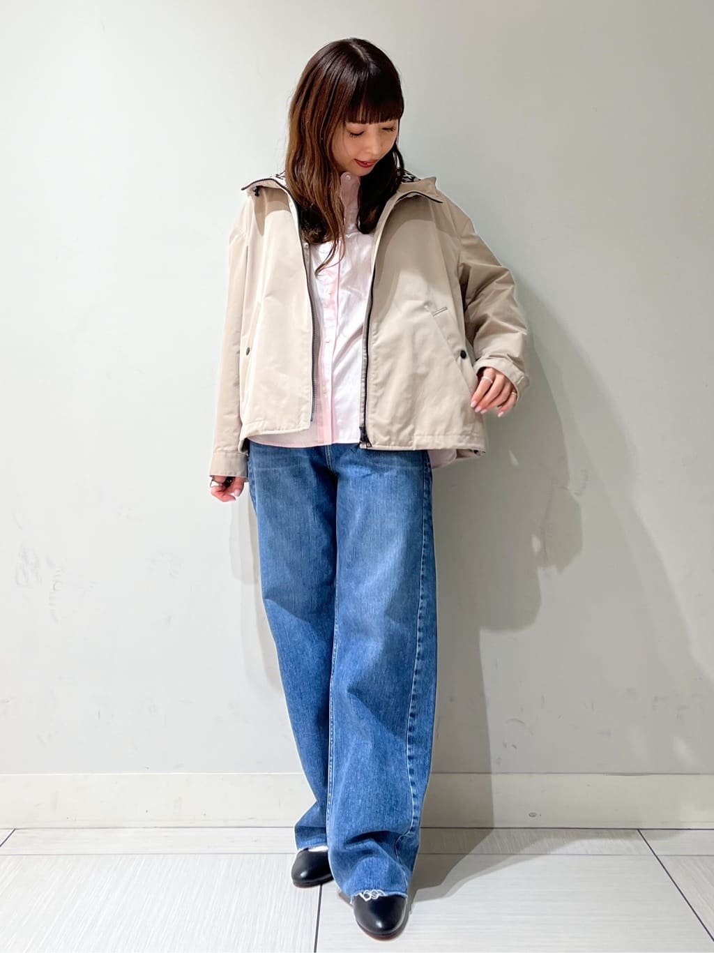 じゅんさんの「DRESSTERIOR｜【ウォッシャブル/撥水素材】撥水ツイル マウンテンパーカー」を使ったコーディネート