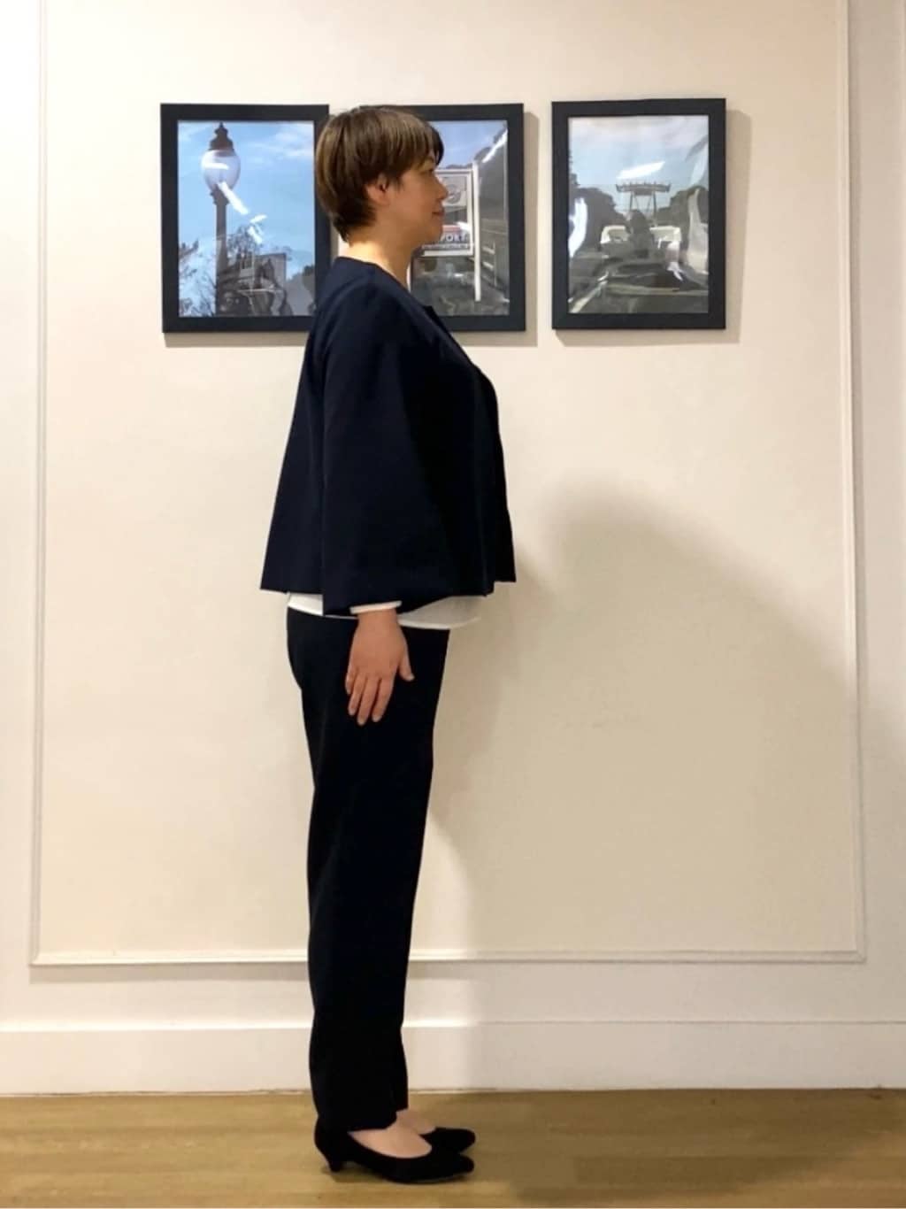 Hiroさんの「Dessin｜【洗える】ジョーゼットブラウス」を使ったコーディネート