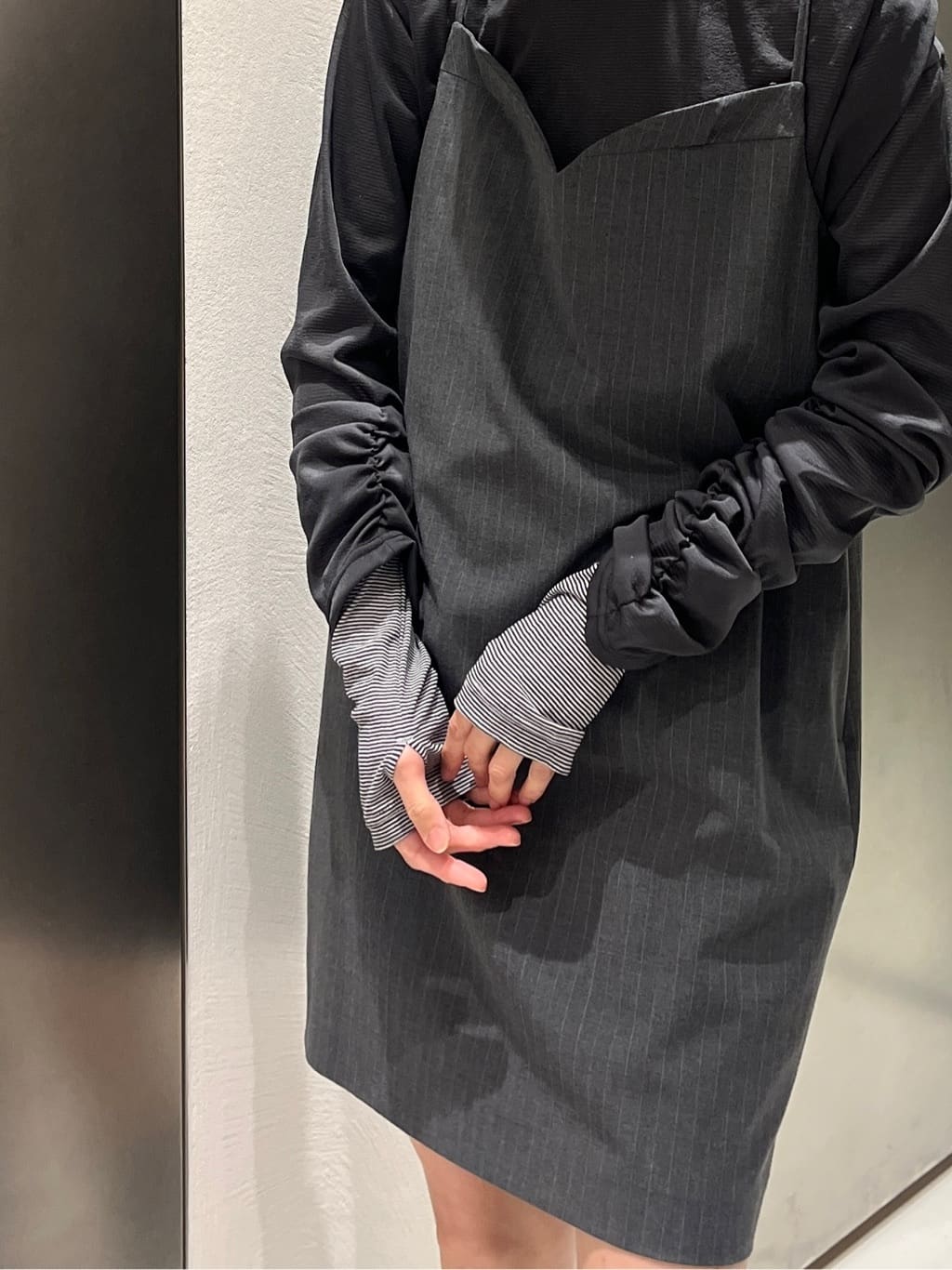 Rielさんの「CODE A｜tailored mood mini dress」を使ったコーディネート