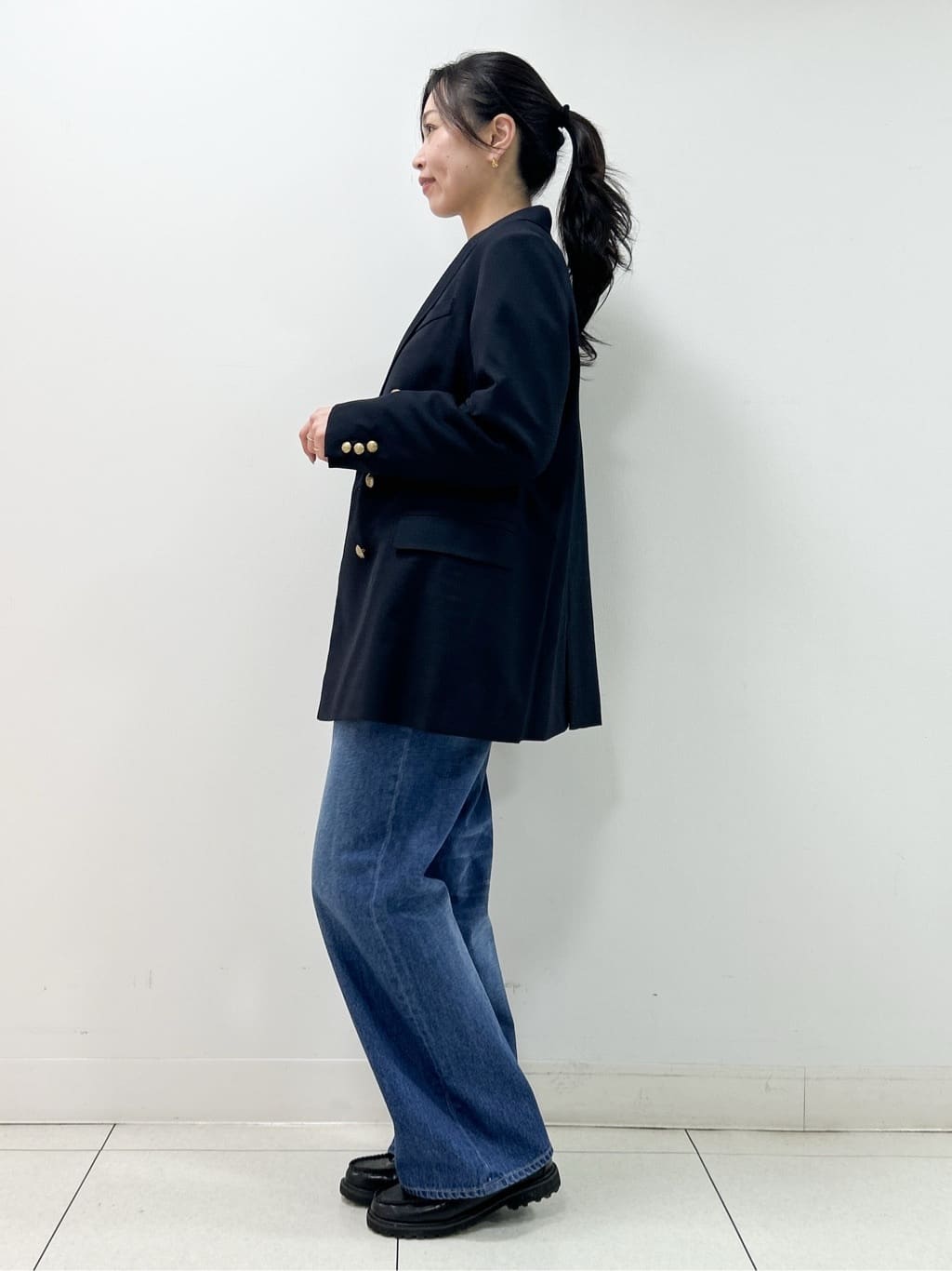 Kaiさんの「Dessin｜ダブルジャケット」を使ったコーディネート