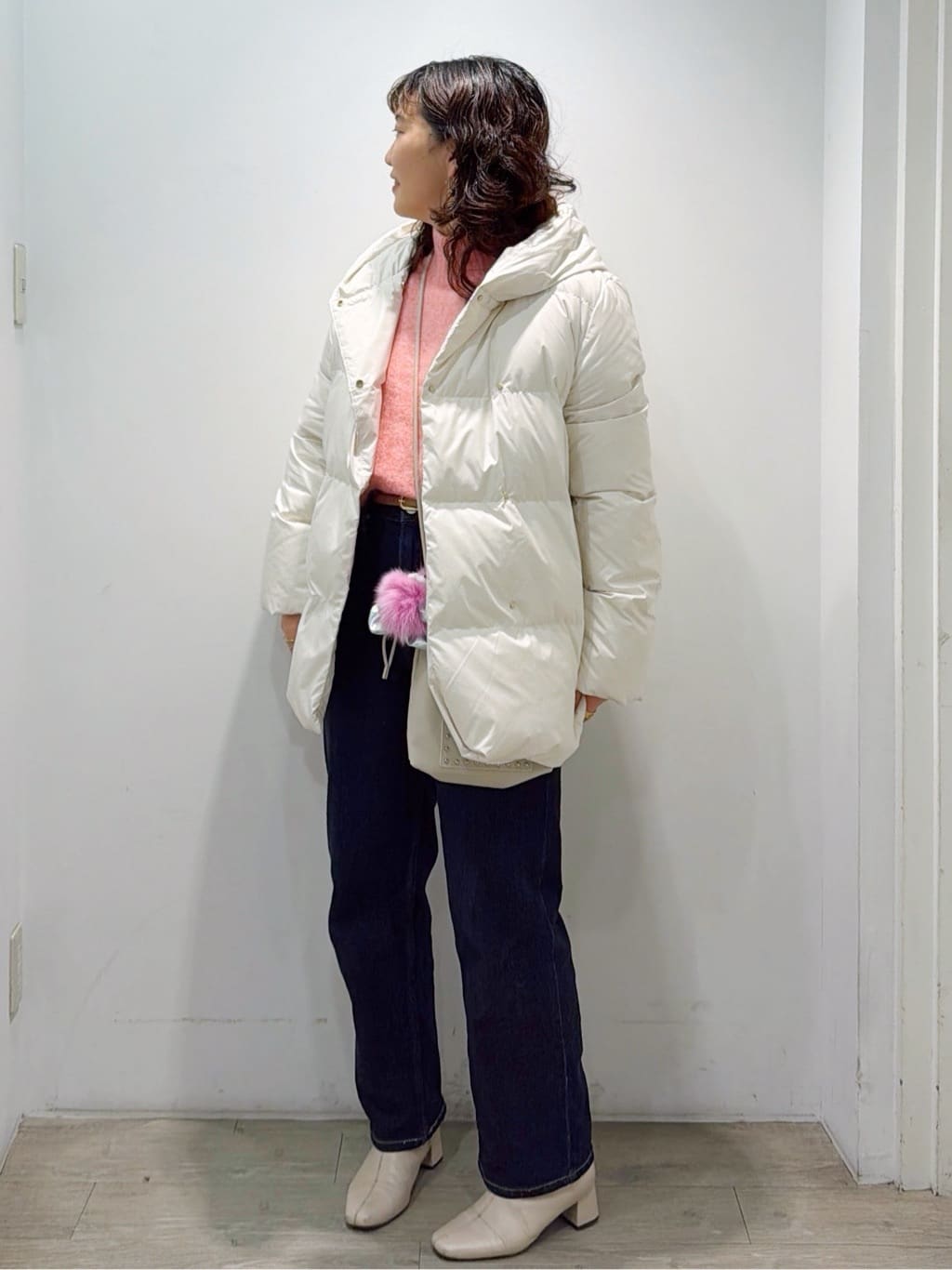 sumicaさんの「OPAQUE.CLIP｜ふわふわハイネックニット【洗濯機OK】」を使ったコーディネート