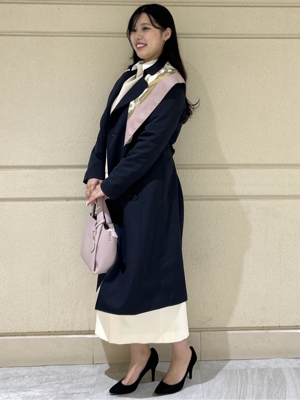 Momokaさんの「COUP DE CHANCE｜【撥水／通勤】きれいめトレンチコート」を使ったコーディネート