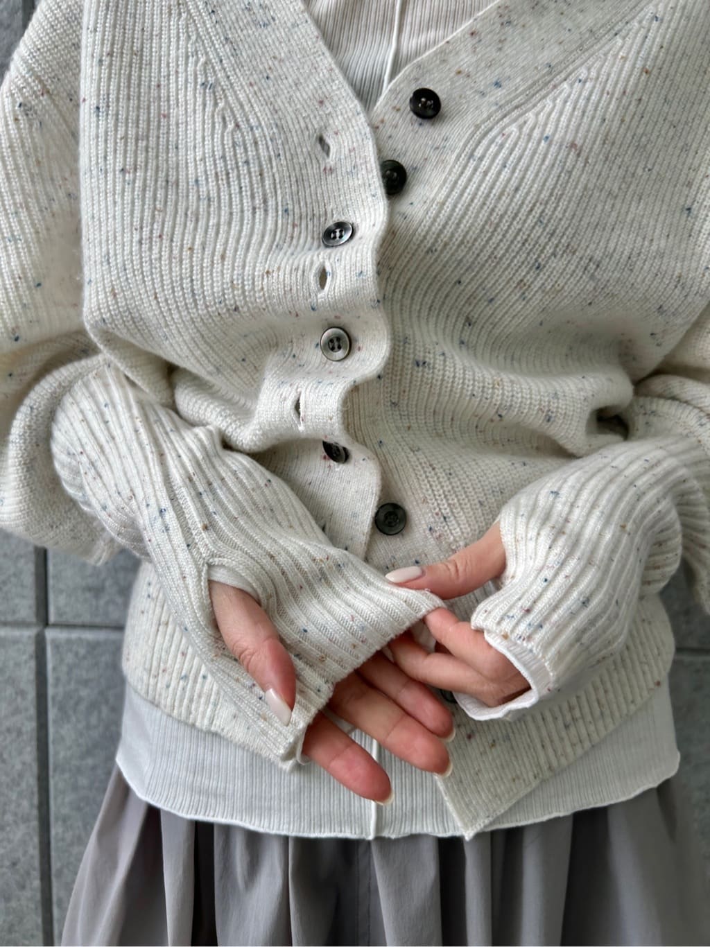 harunaさんの「CODE A｜balloon easy skirt」を使ったコーディネート