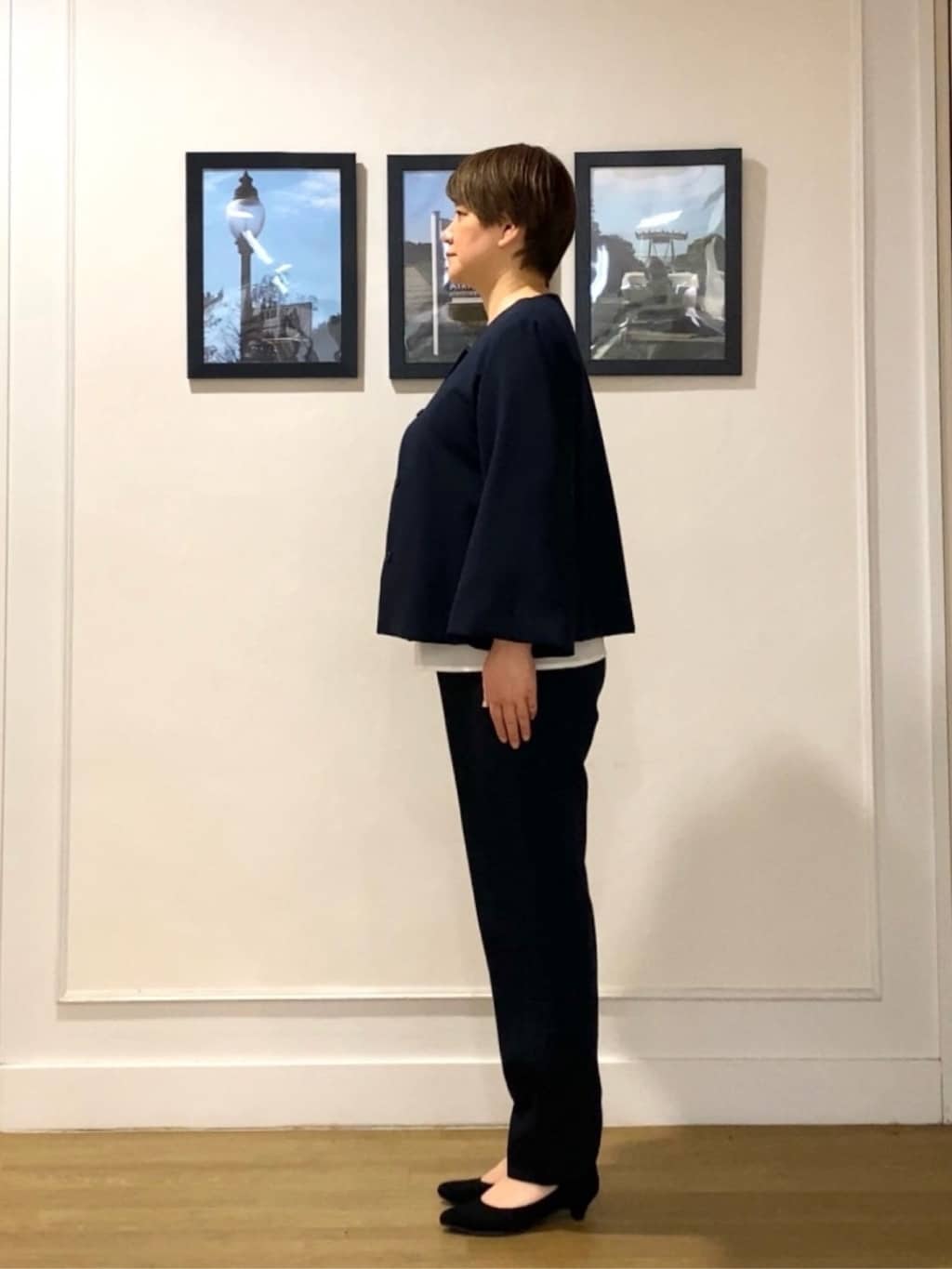 Hiroさんの「Dessin｜【洗える】ジョーゼットブラウス」を使ったコーディネート