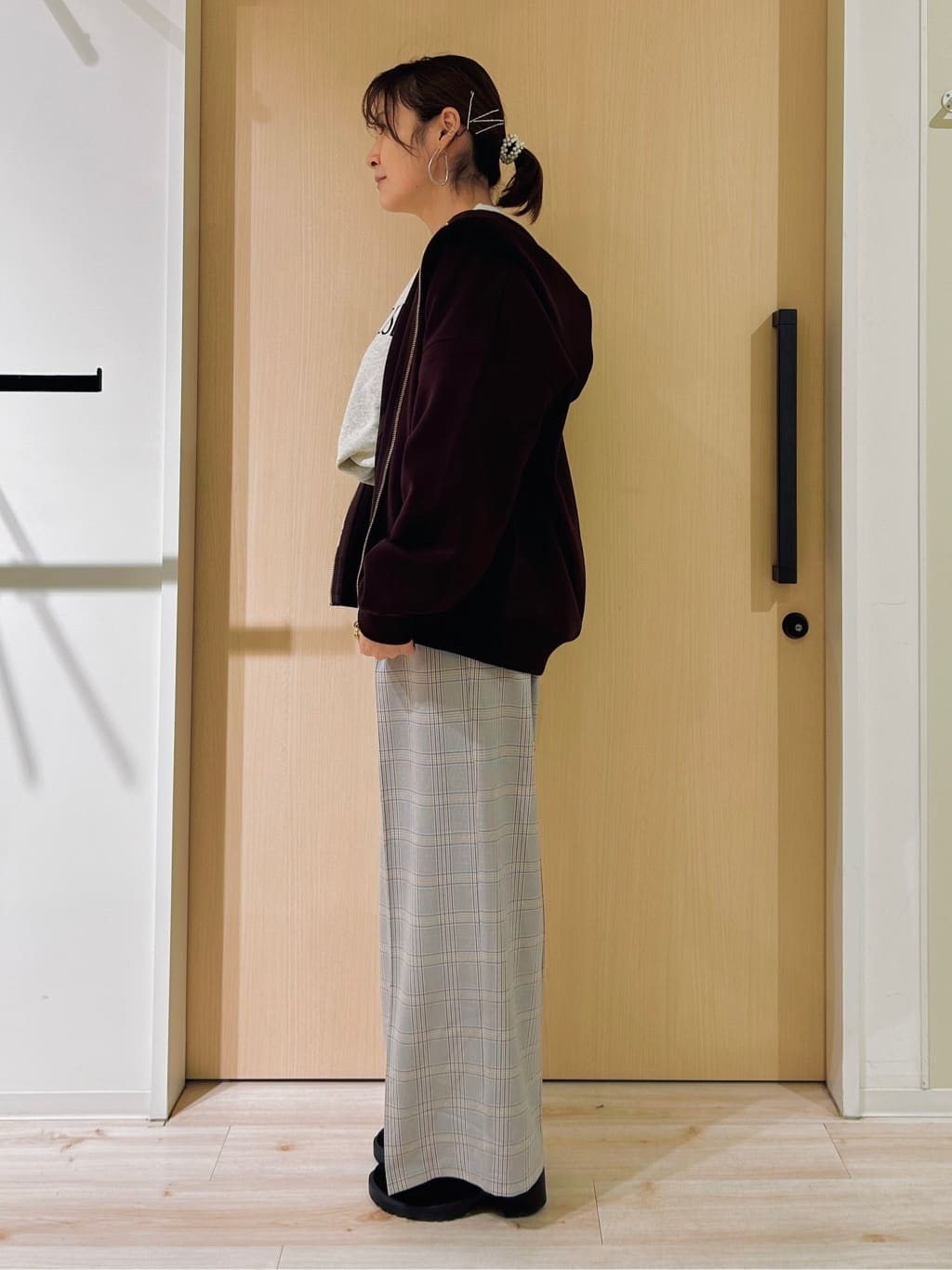 funafunaさんの「SHOO･LA･RUE｜【軽量/高レビュー】見た目よりもたっぷり入る ふわっと軽い3層ショルダー」を使ったコーディネート