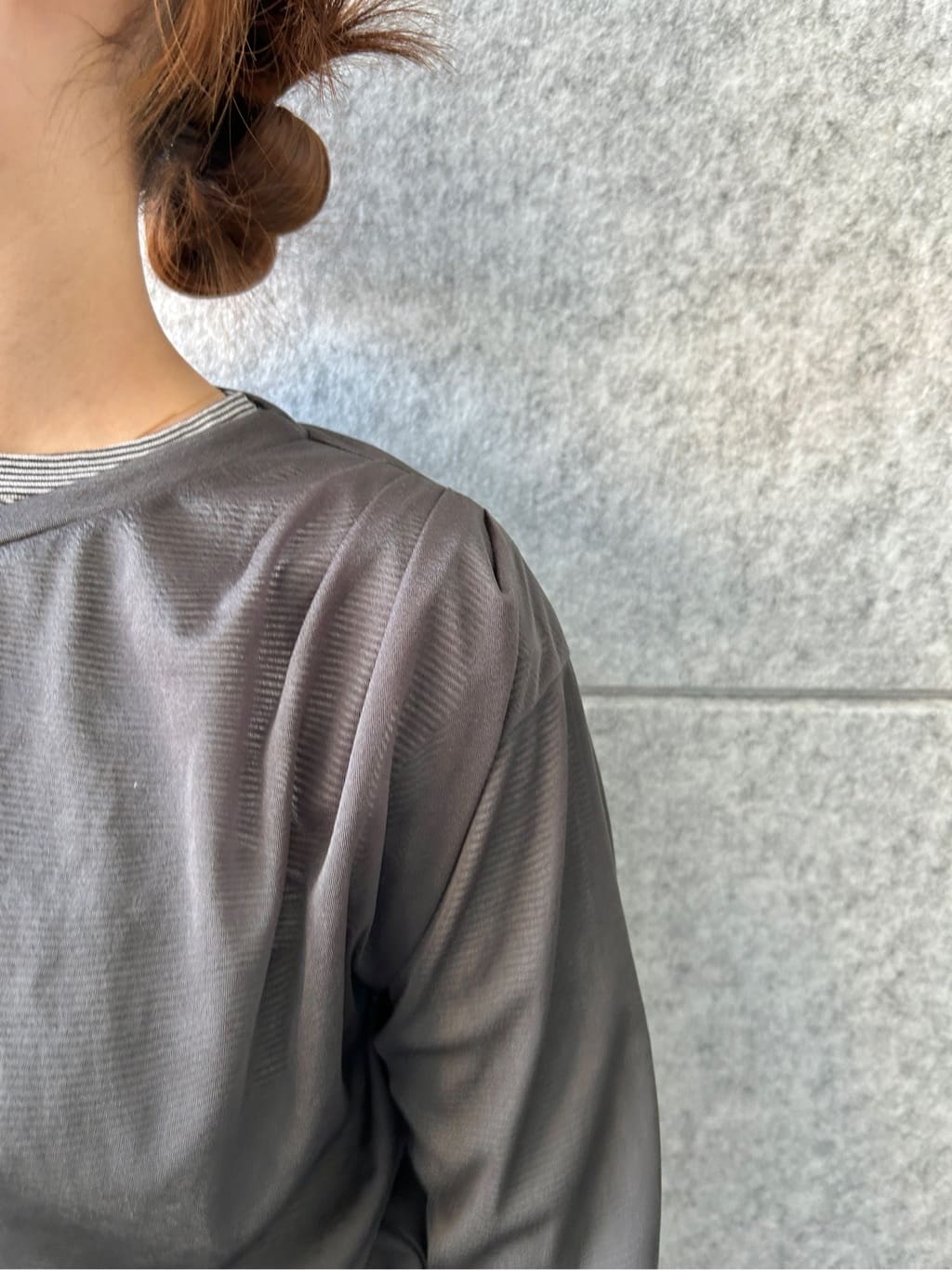 harunaさんの「CODE A｜sheer combi layer tops」を使ったコーディネート