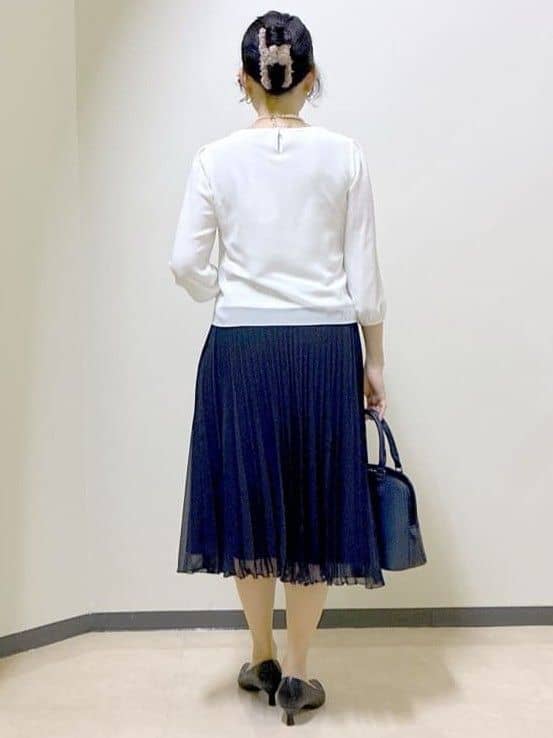  beni_gingerさんの「Reflect｜【SS-4Lサイズ／フォーマル／セットアップ可】ツイードジャケット」を使ったコーディネート