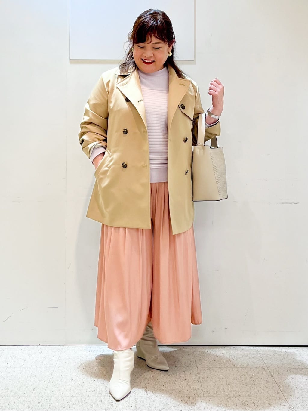 kimmyさんの「Reflect｜【オン・オフ着回しやすい◎】ダブルブレストジャケット」を使ったコーディネート