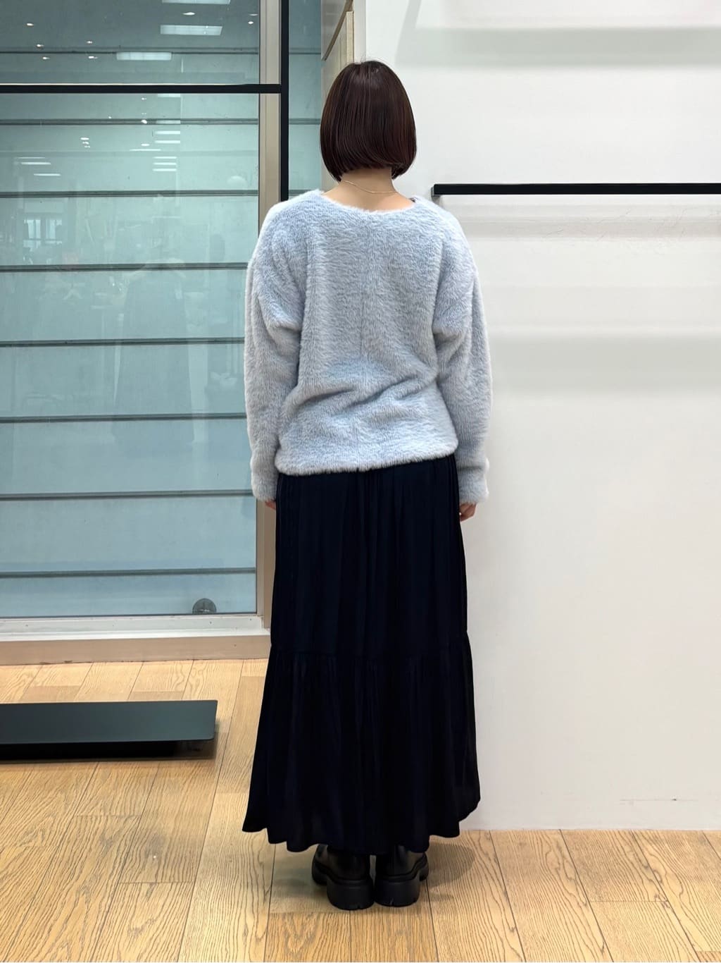 asamiさんの「INDIVI｜【洗える】エアリーシャギートップス」を使ったコーディネート