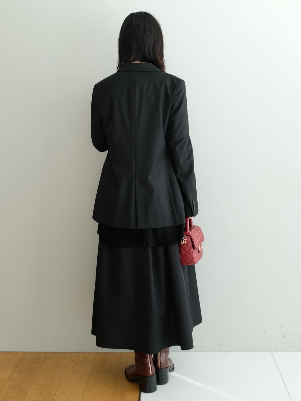 Kishimotoさんの「DRESSTERIOR｜◆ショートブーツ」を使ったコーディネート