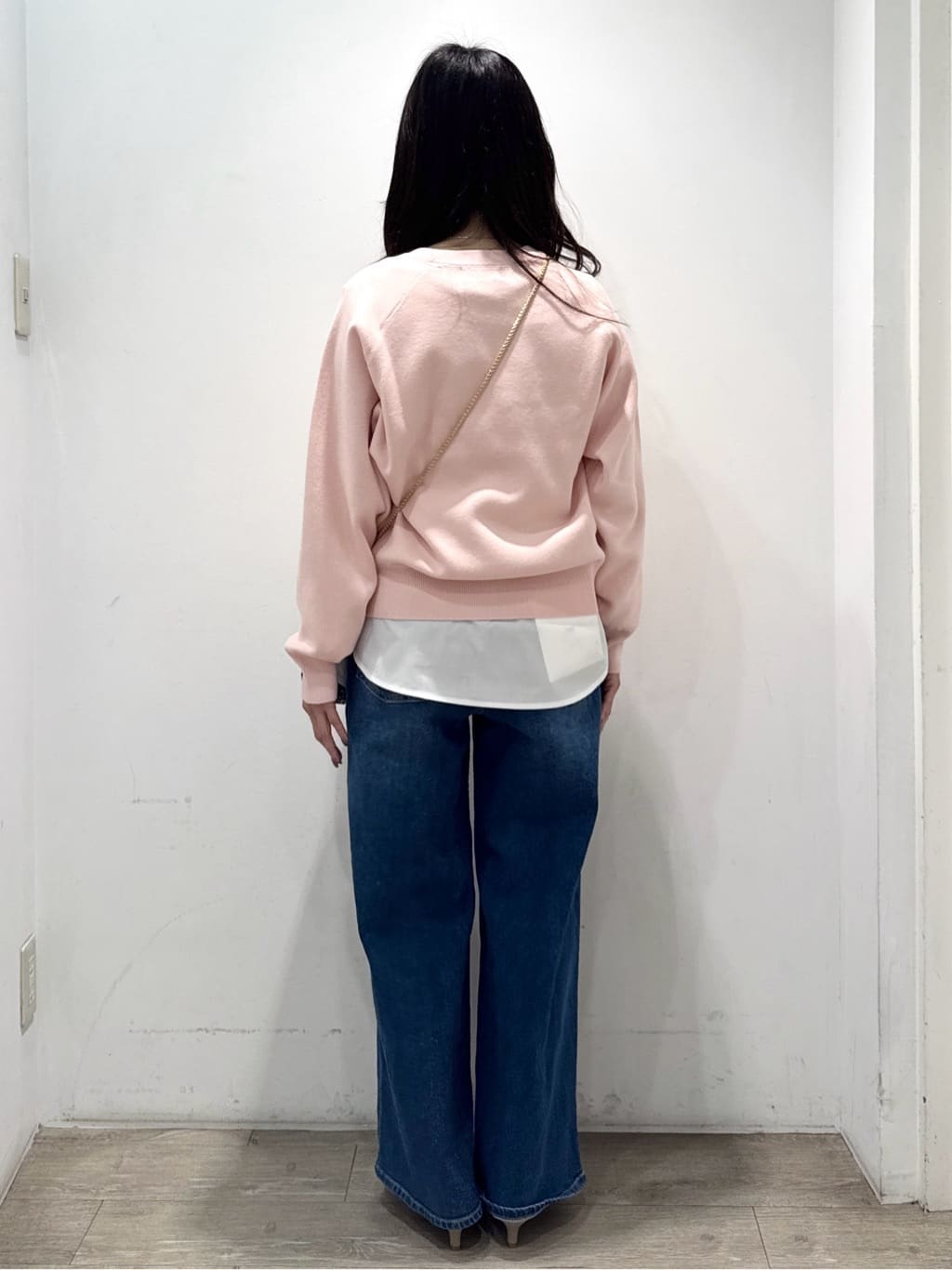 yuicciさんの「OPAQUE.CLIP｜スウェットライクニット【洗濯機OK】」を使ったコーディネート