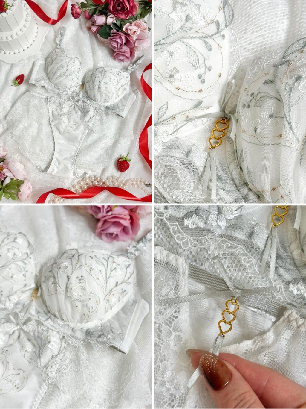 misakiさんの「Risa Magli｜フローチェ ブラジャー (D-F) ＜Sweet Rich（スウィートリッチ）＞」を使ったコーディネート