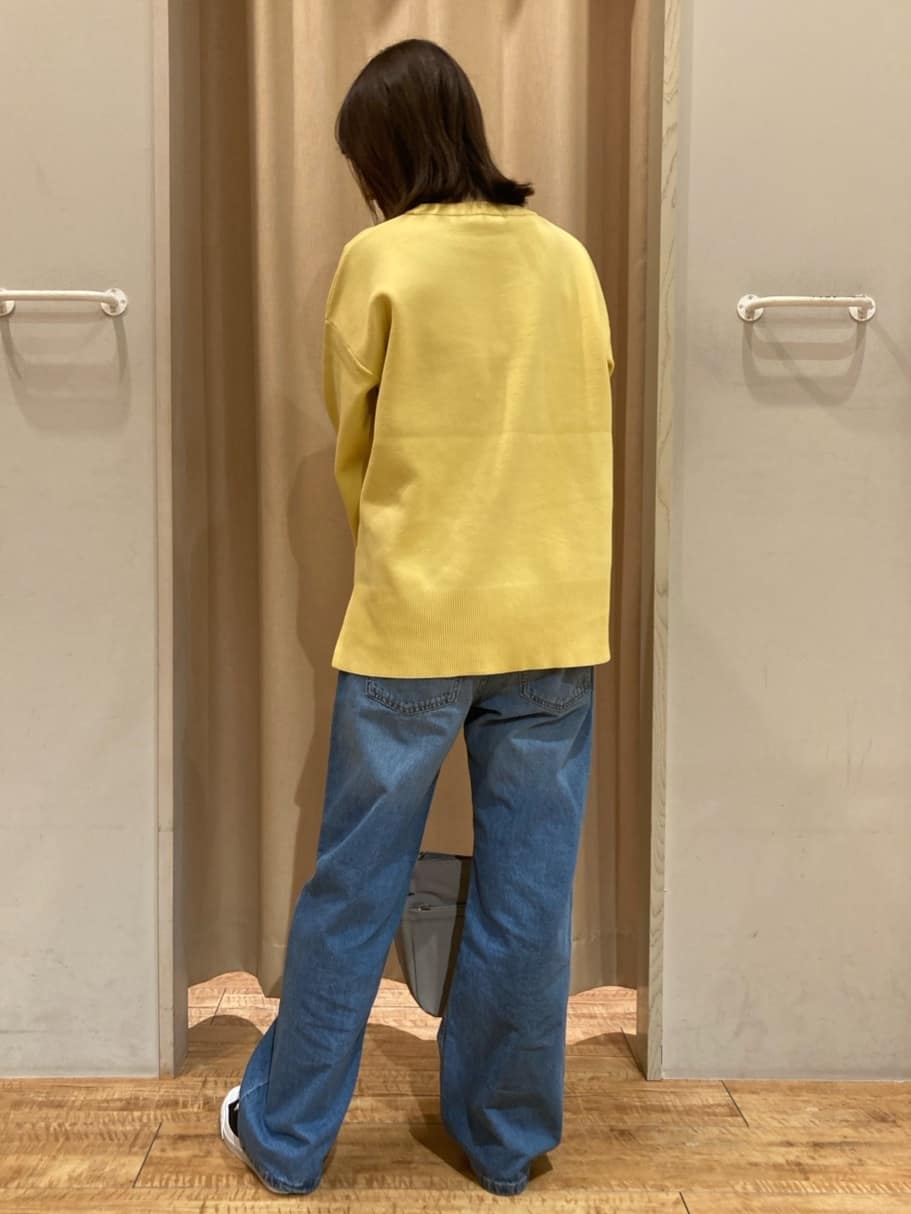 hashiさんの「SHOO･LA･RUE｜【高レビュー/洗濯機可/S-LL】さらに軽くなった スポンディッシュ裾フェイクトップス」を使ったコーディネート
