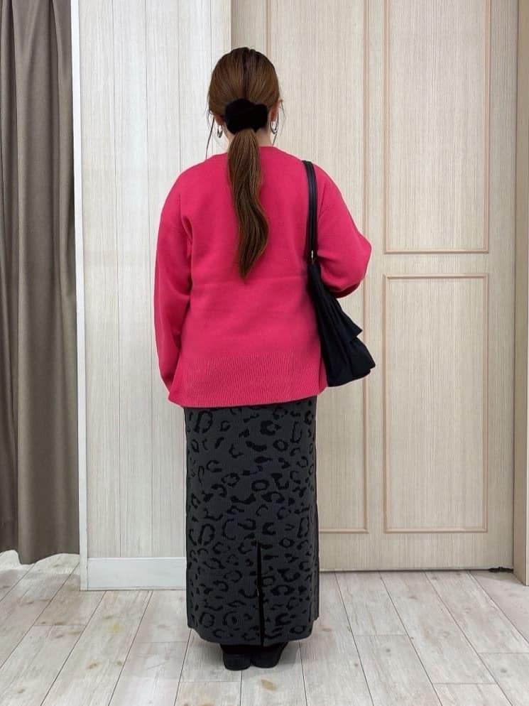 AMI55さんの「SHOO･LA･RUE｜【S-LL/洗濯機可/体型カバー】大人世代も取り入れやすい スウェットライクニット」を使ったコーディネート