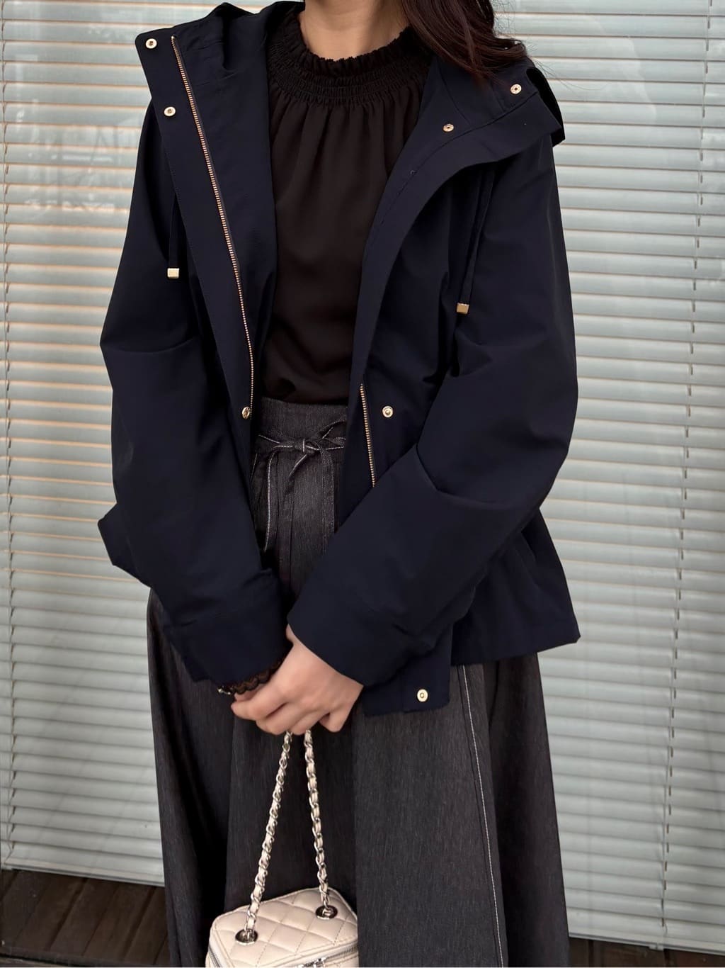 AOIさんの「Couture brooch｜【撥水・洗える】愛されマンパ」を使ったコーディネート