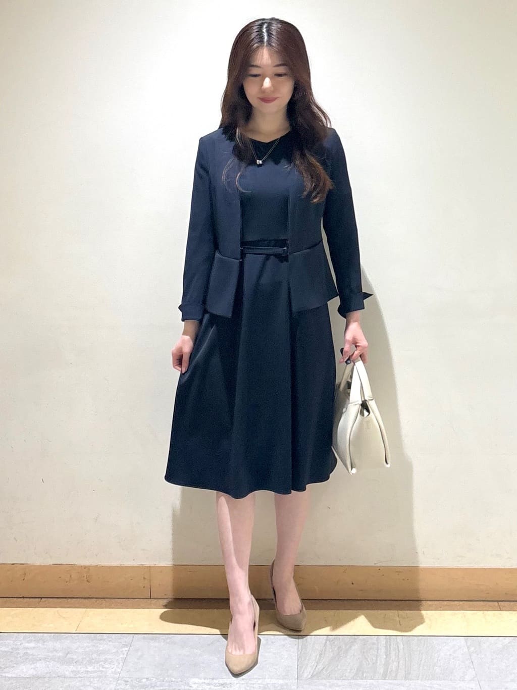 sakiさんの「COUP DE CHANCE｜【手洗い可／日本製／スーツ可】カラーレスジャケット」を使ったコーディネート