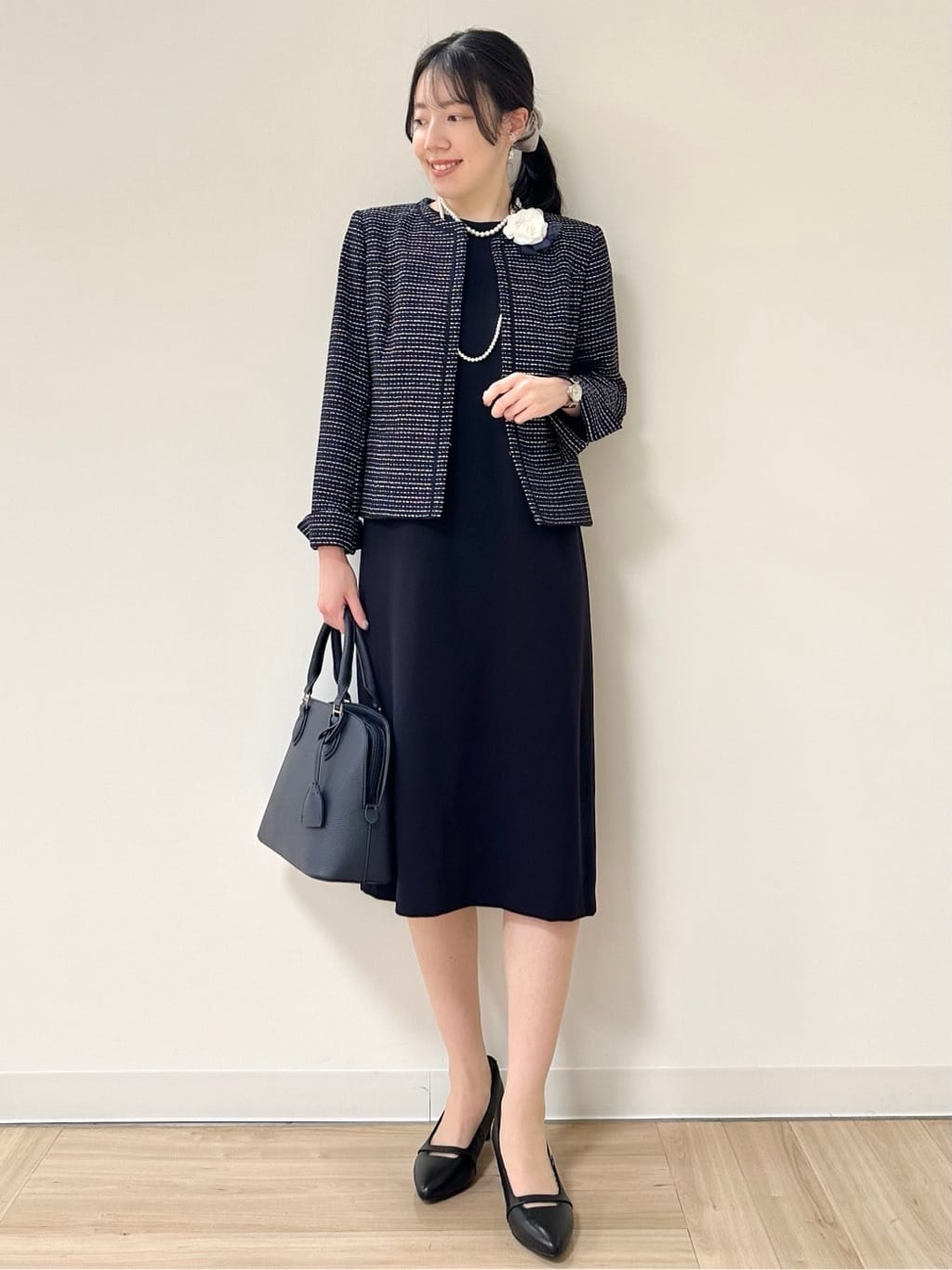 Momoさんの「Reflect｜【SS-4Lサイズ／セットアップ可】キャンディスリーブワンピース」を使ったコーディネート