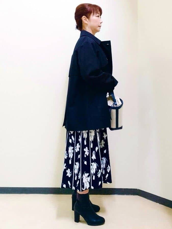 花さんの「Reflect｜【オン・オフ着回しやすい◎】ダブルブレストジャケット」を使ったコーディネート
