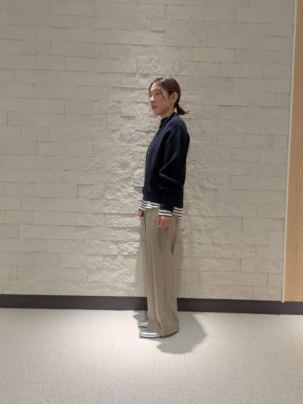 sachiさんの「UNTITLED｜【洗える】スポンディッシュ ボトルネックニット」を使ったコーディネート