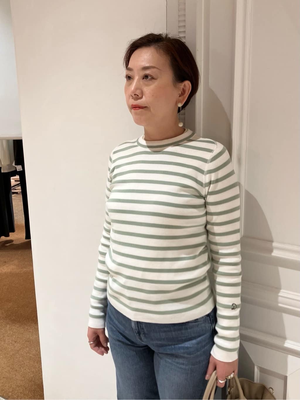 TAJIさんの「DRESSTERIOR｜◆ソフトレザーバレエシューズ」を使ったコーディネート