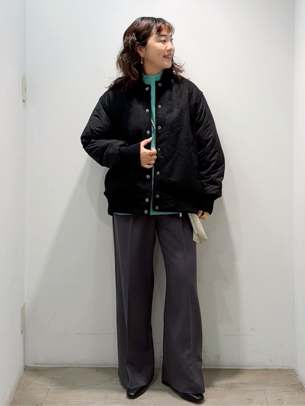 sumicaさんの「OPAQUE.CLIP｜《リバーシブル》キルティングブルゾン」を使ったコーディネート