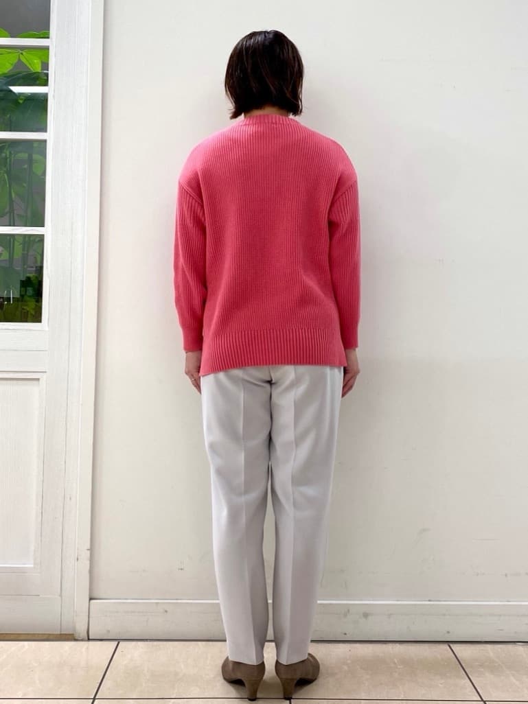 ksmさんの「Reflect｜【SS-4Lサイズ／通勤／セットアップ可】テーパードパンツ」を使ったコーディネート
