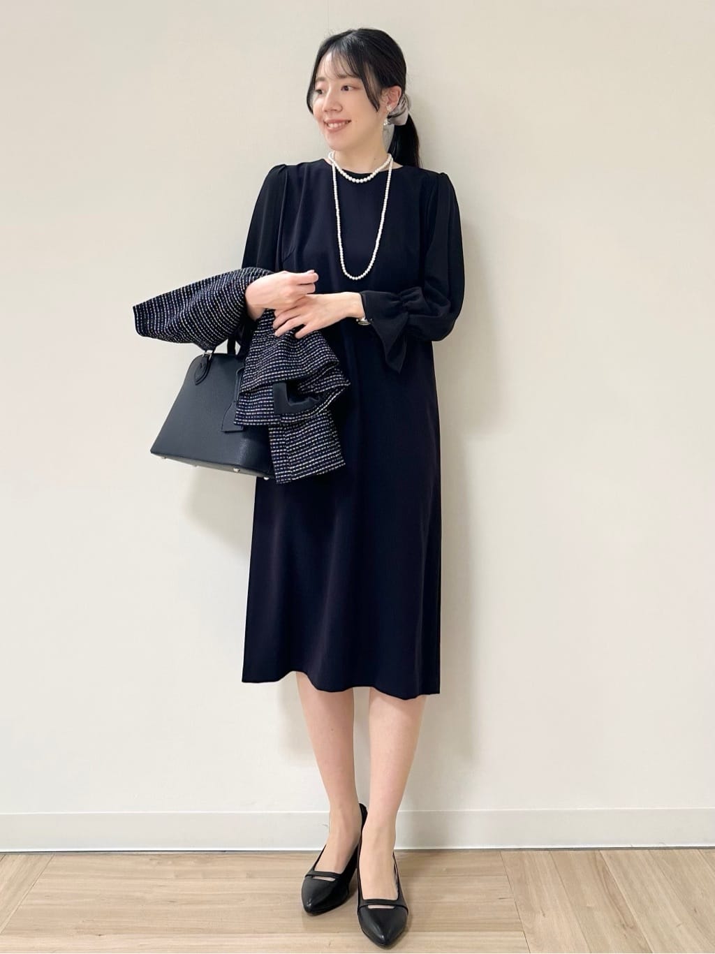 Momoさんの「Reflect｜【SS-4Lサイズ／セットアップ可】キャンディスリーブワンピース」を使ったコーディネート