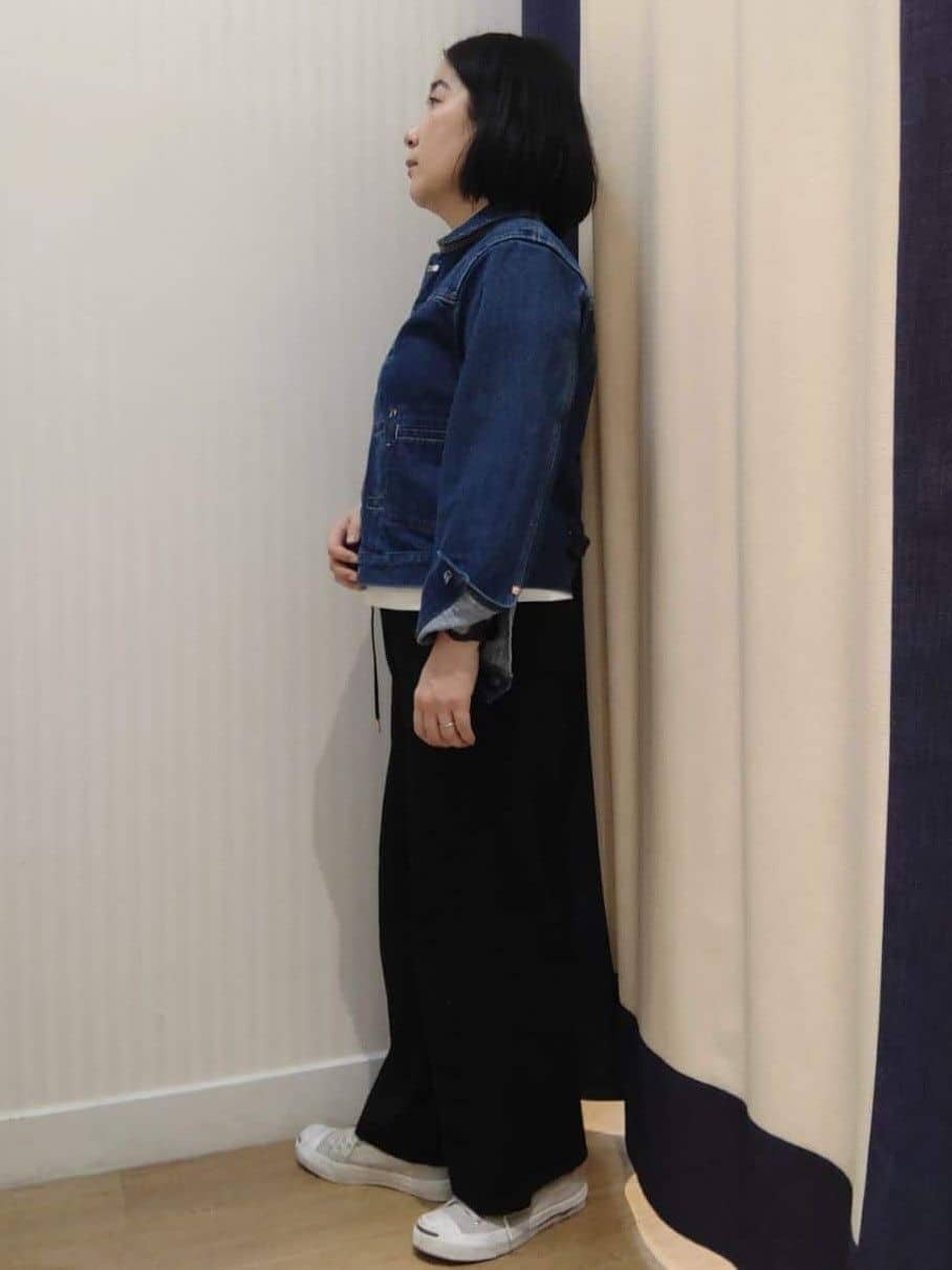 kaiさんの「Dessin｜【ユニセックス/2WAY】リバーシブルデニムジャケット」を使ったコーディネート