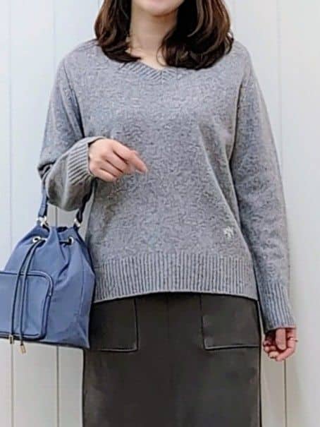 itoさんの「Dessin｜ウール混クルーネックコート」を使ったコーディネート