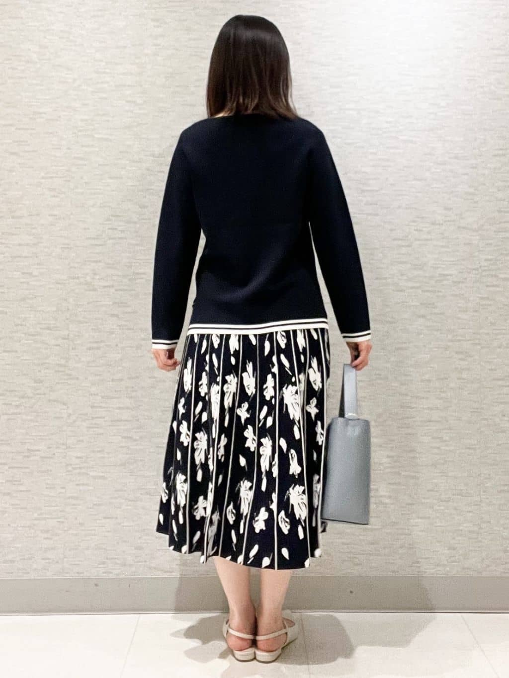marikoさんの「Reflect｜【セットアップ可】ダブルジャカードニットプルオーバー」を使ったコーディネート