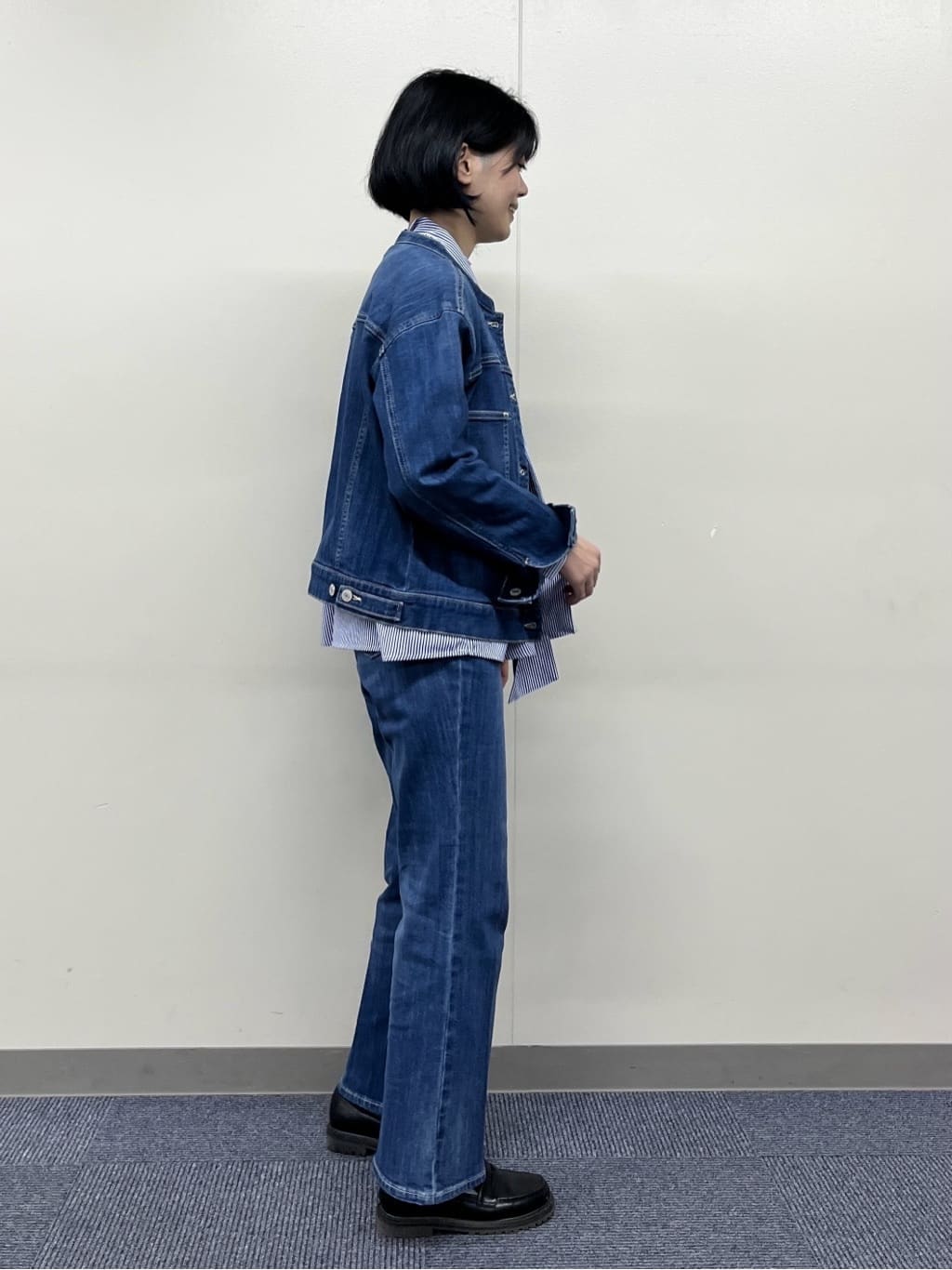 Fujiharuさんの「grove｜トラックソールローファー」を使ったコーディネート
