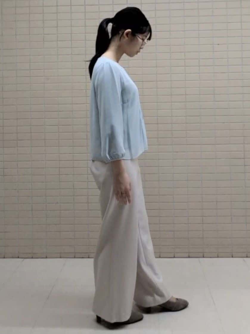 ひまりさんの「Reflect｜【SS-4Lサイズ】ピンタック&times;スカラレースブラウス」を使ったコーディネート