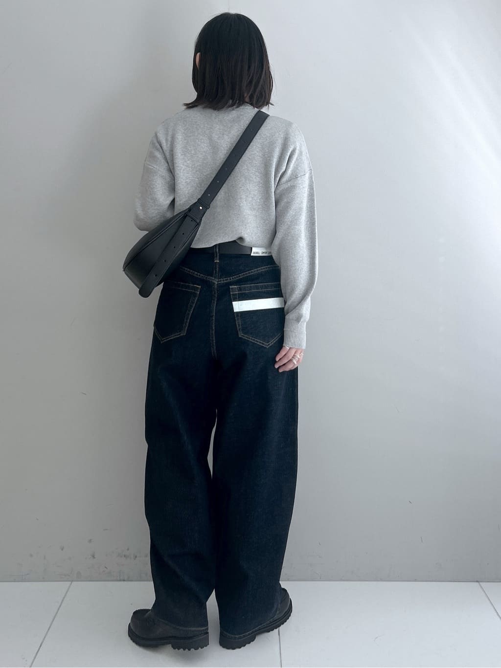Hirokaさんの「Dessin｜【洗える】ワイドカーブシルエット12OZデニム」を使ったコーディネート