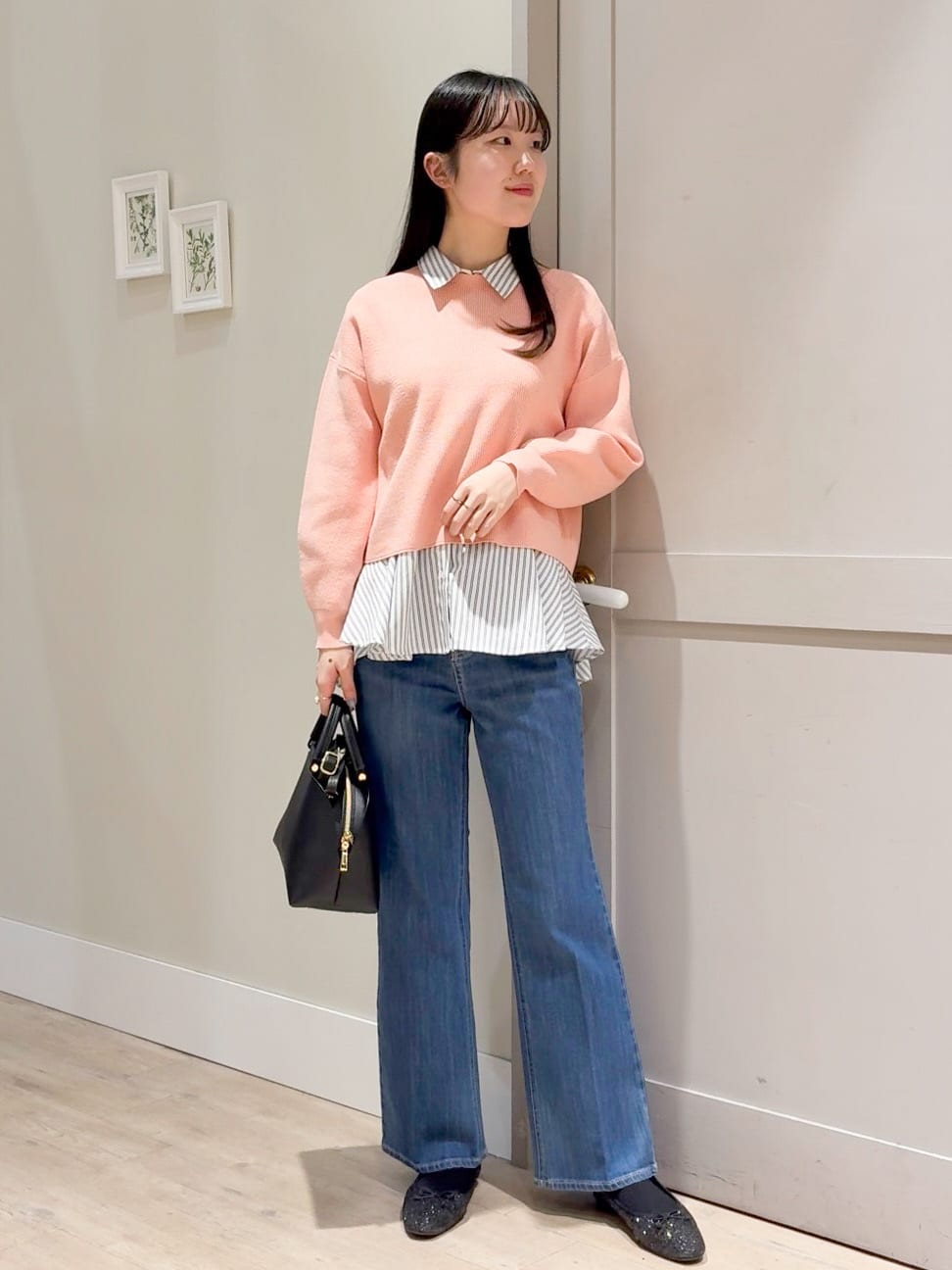 Mayuさんの「grove｜毎日着たくなる、もちもち畦編みニット」を使ったコーディネート