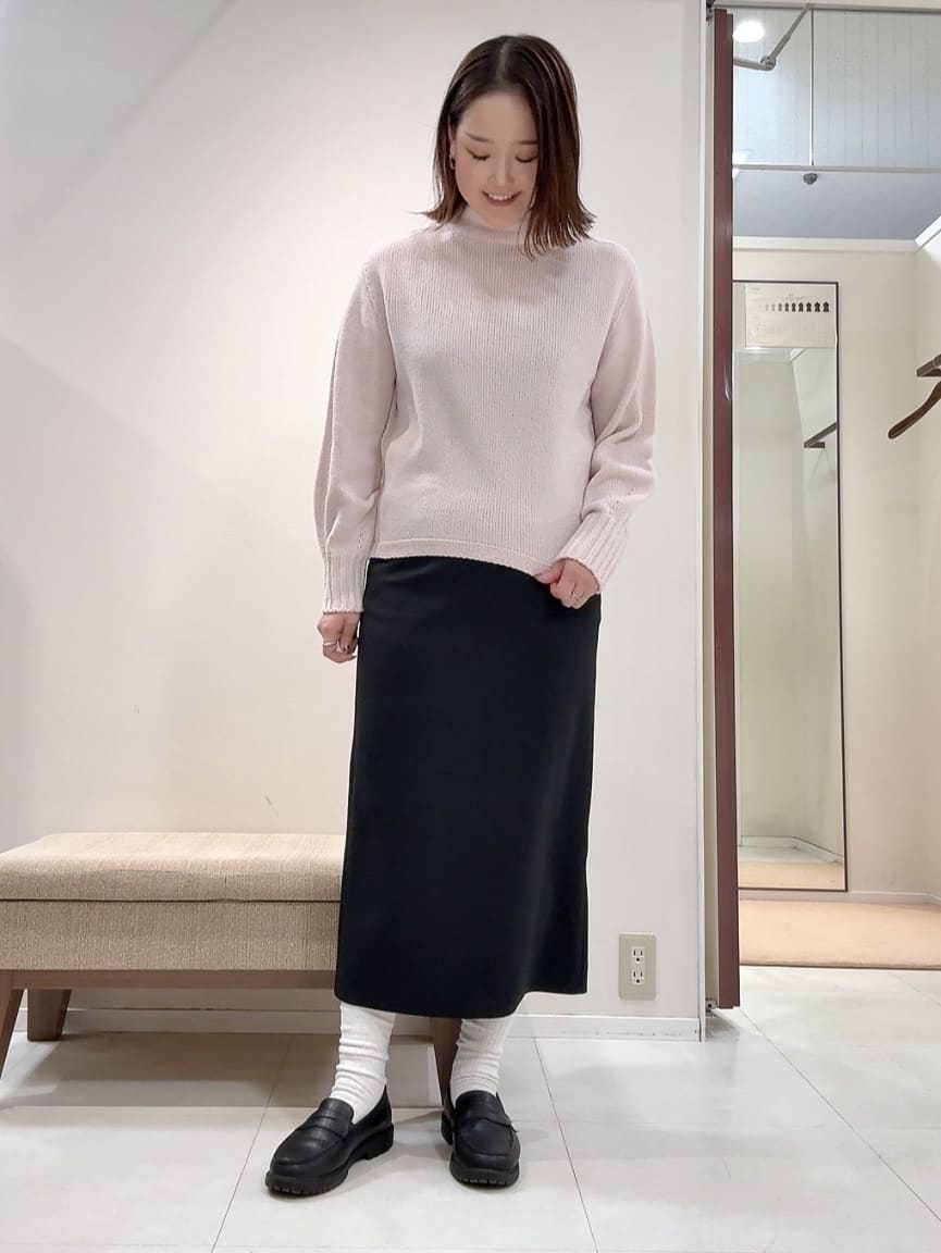 YUIさんの「UNTITLED｜【ミディ丈/軽やか】セミラグランリバー コート」を使ったコーディネート