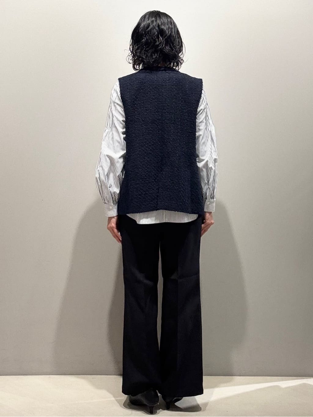 naoさんの「OPAQUE.CLIP｜《通勤対応》ツイードジレ【洗える】」を使ったコーディネート