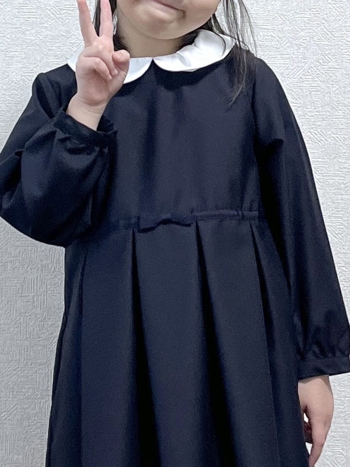 canaさんの「Dessin｜【2WAY/セレモニー】取り外し襟付きセレモニーワンピース」を使ったコーディネート