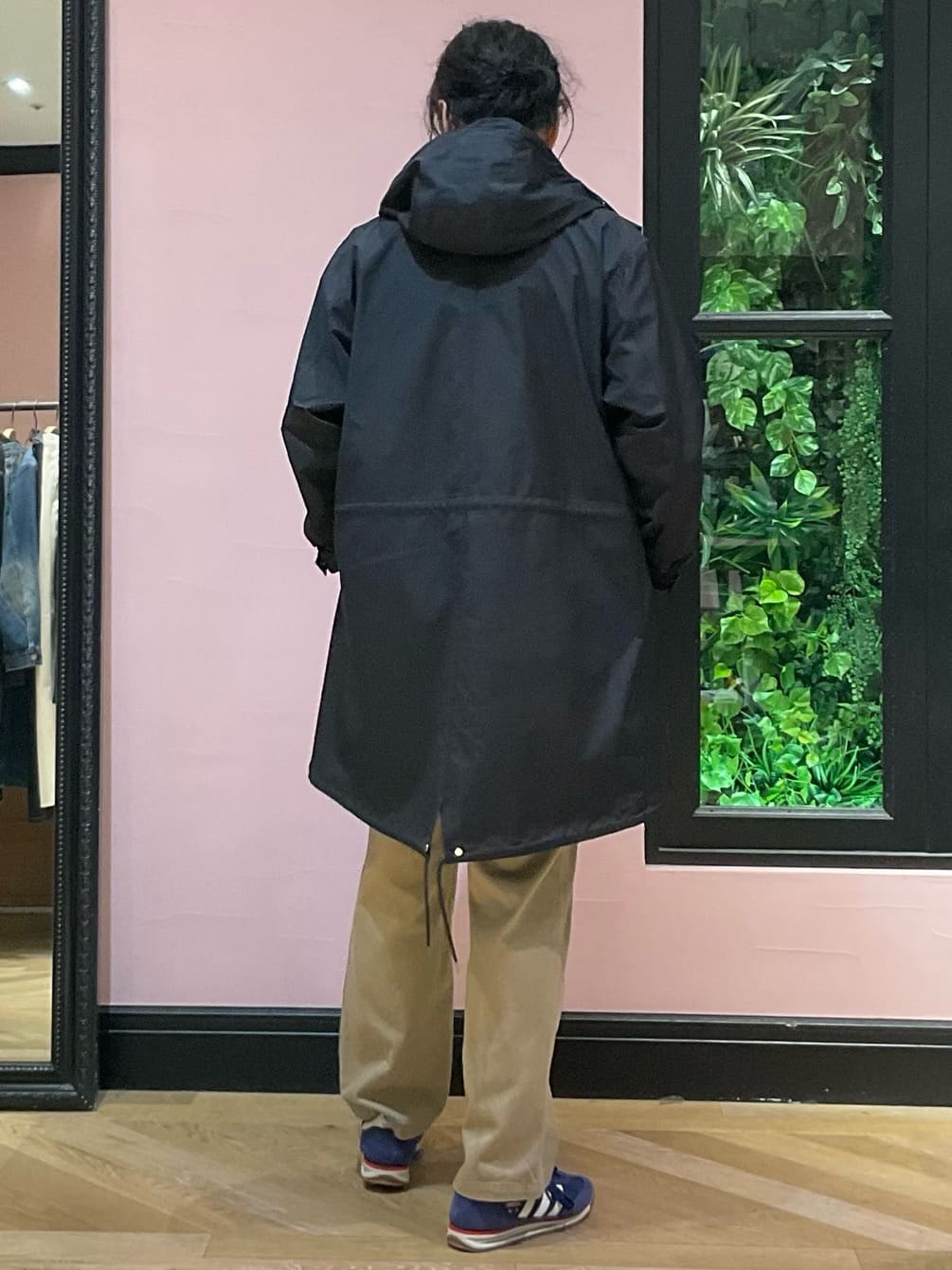 Nagaseさんの「DRESSTERIOR｜【撥水素材】レインプルーフ フーデッドコート」を使ったコーディネート