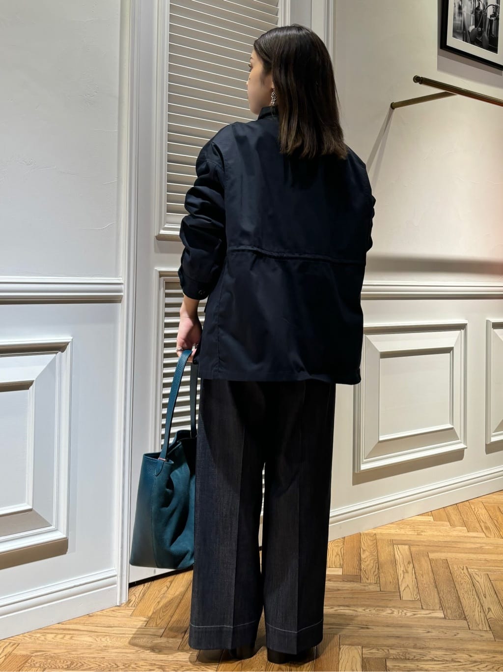 Mgmさんの「DRESSTERIOR｜【ウォッシャブル】コンパクトコットンミリタリーブルゾン」を使ったコーディネート