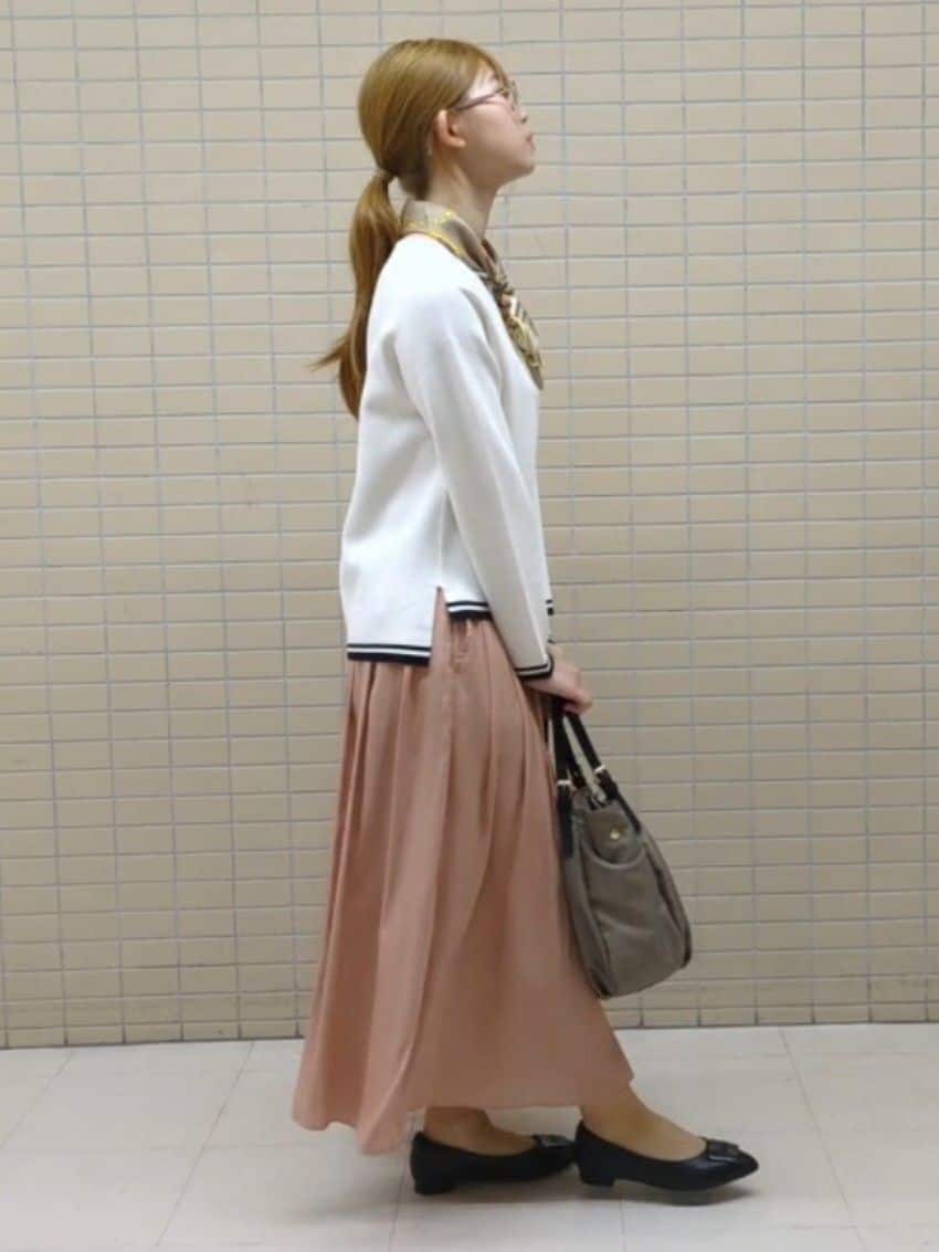 ひまりさんの「Reflect｜【3WAY／しっかり収納／インナーバッグ入り／ショルダー付き】ナイロンバッグ」を使ったコーディネート